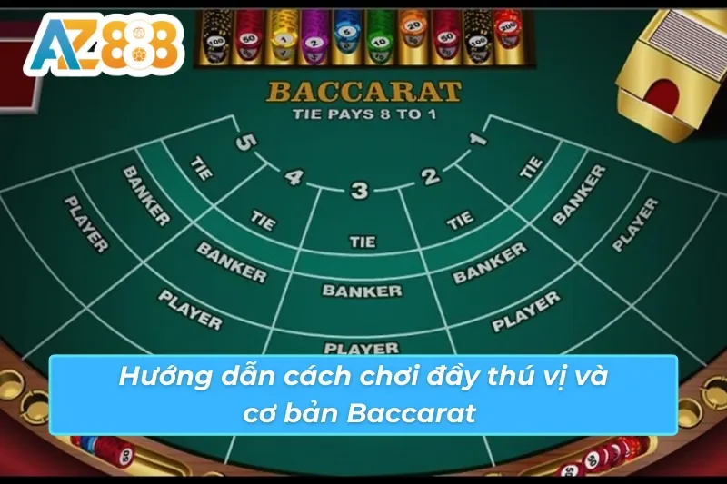 Baccarat AZ888 - Trải Nghiệm Giải Trí Và Cơ Hội Thắng Lớn 3 Hướng dẫn cách chơi đầy thú vị và cơ bản Baccarat AZ888